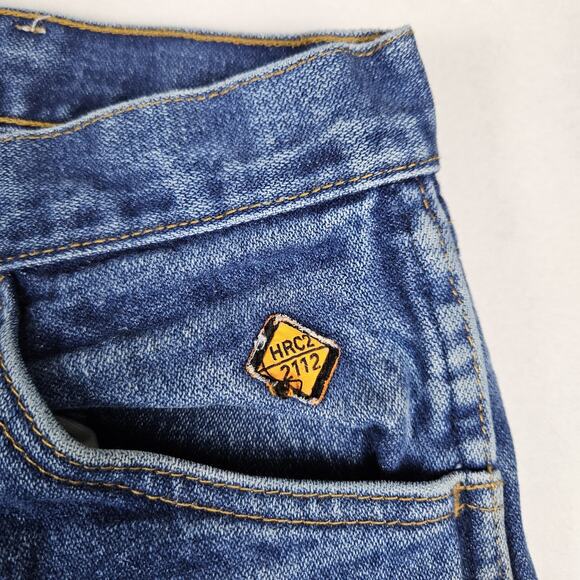Wrangler FR Flame Resistant Jeans FR13MWZ Original Mens Tag 31x30 - Fits 31x28 - Picture 6 of 16